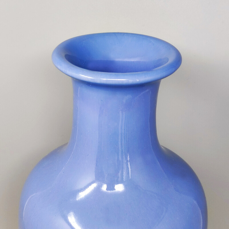 Vintage ceramic vase by F.lli Brambilla, Italy 1970s