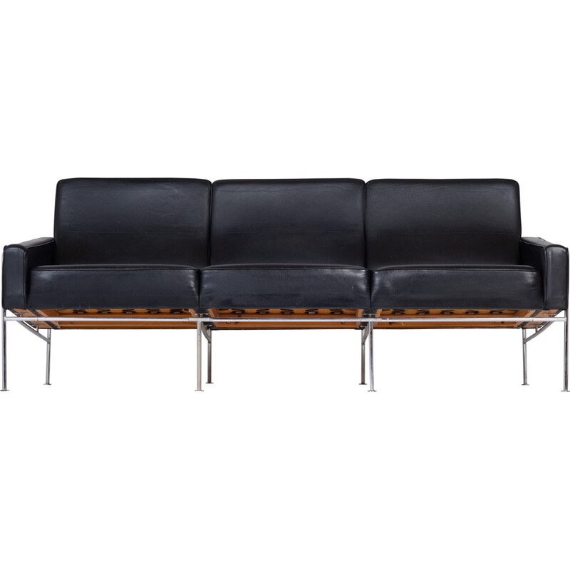 Vintage Airport sofa by Arne Jacobsen for Fritz Hansen, 1960s