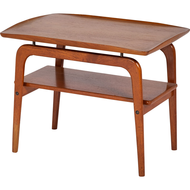 Tavolino vintage in teak di Arne Hovmand Olsen per Mogens Kold