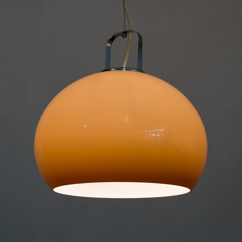 Vintage pendant lamp "Zurigo" by Luigi Massoni for Harvey Guzzini, Italy 1970s