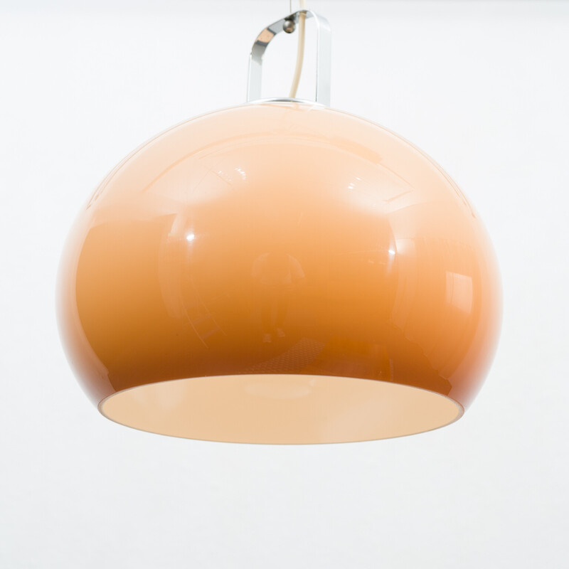 Vintage pendant lamp "Zurigo" by Luigi Massoni for Harvey Guzzini, Italy 1970s