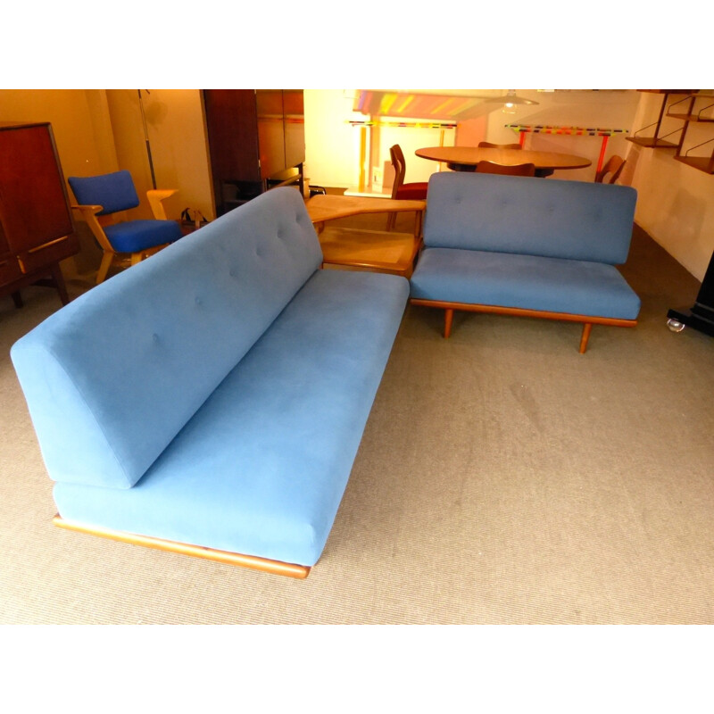 Adaptable "Minerva" living room suite, Peter HVIDT - 1950s