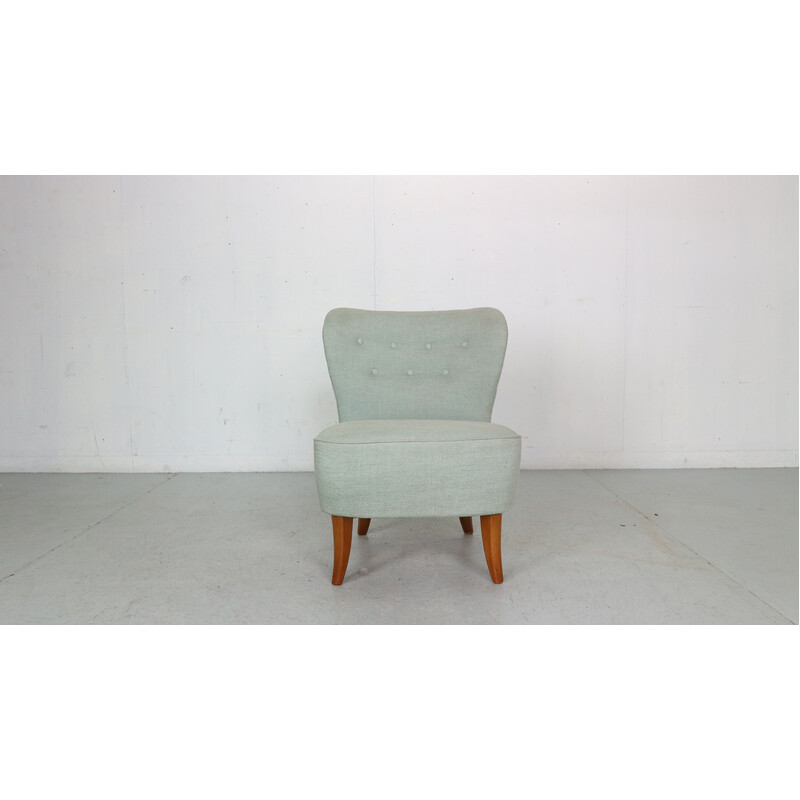 Vintage Fuchsia fauteuil van Theo Ruth voor Artifort, Nederland 1960