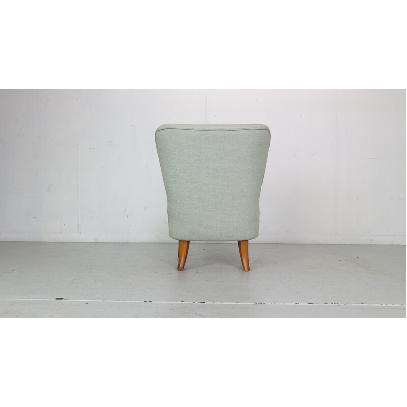 Vintage Fuchsia fauteuil van Theo Ruth voor Artifort, Nederland 1960