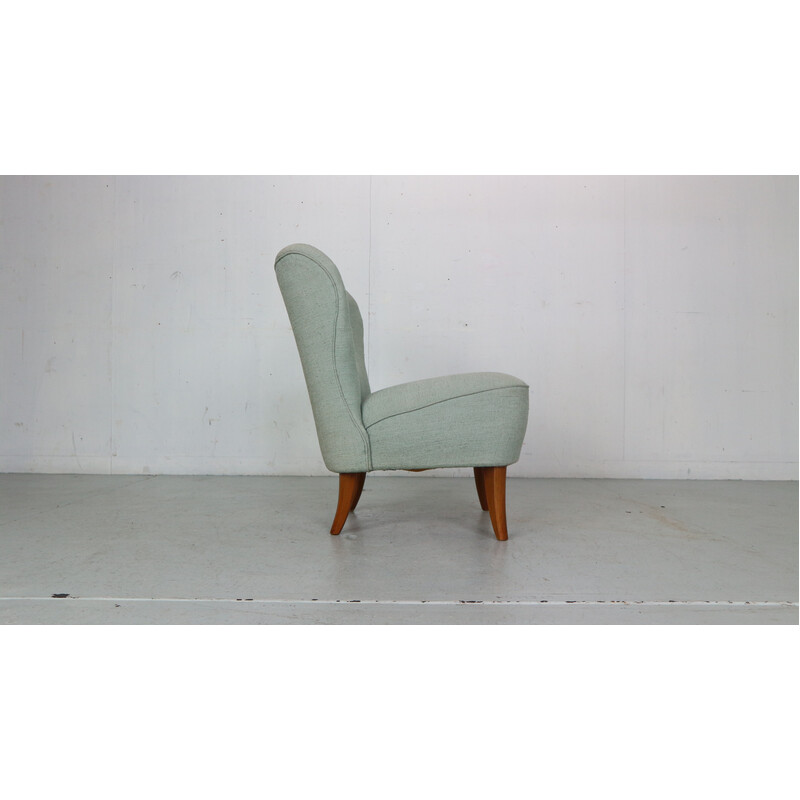 Vintage Fuchsia fauteuil van Theo Ruth voor Artifort, Nederland 1960