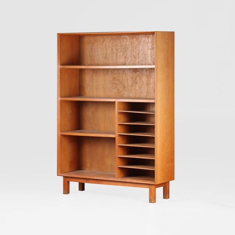 Vintage bookcase by Børge Mogensen, Denmark 1940s