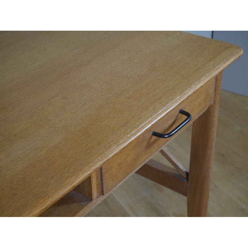 Desk in oak by Ateliers Saint Sabin - 1960s