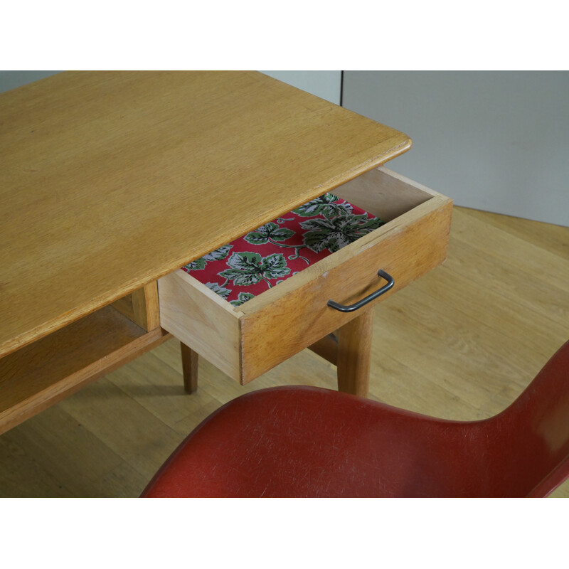 Desk in oak by Ateliers Saint Sabin - 1960s