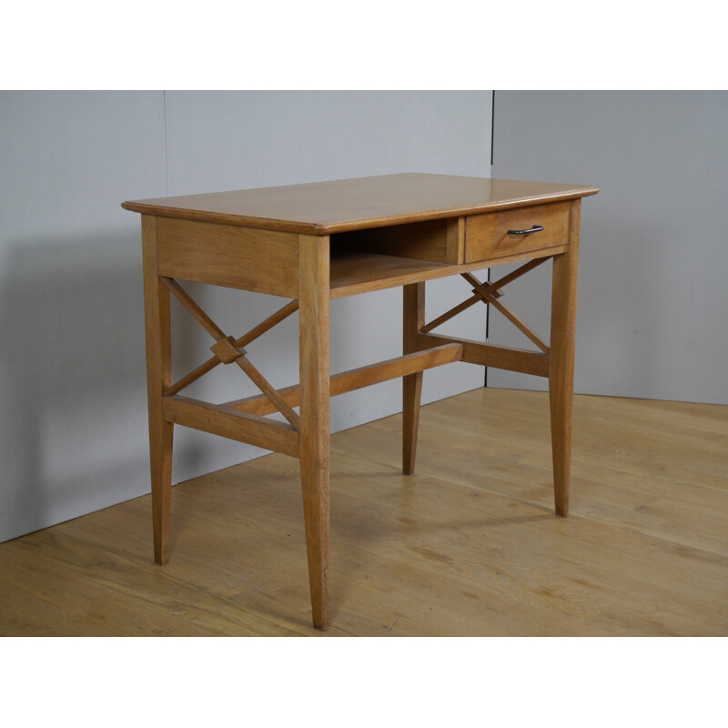 Desk in oak by Ateliers Saint Sabin - 1960s