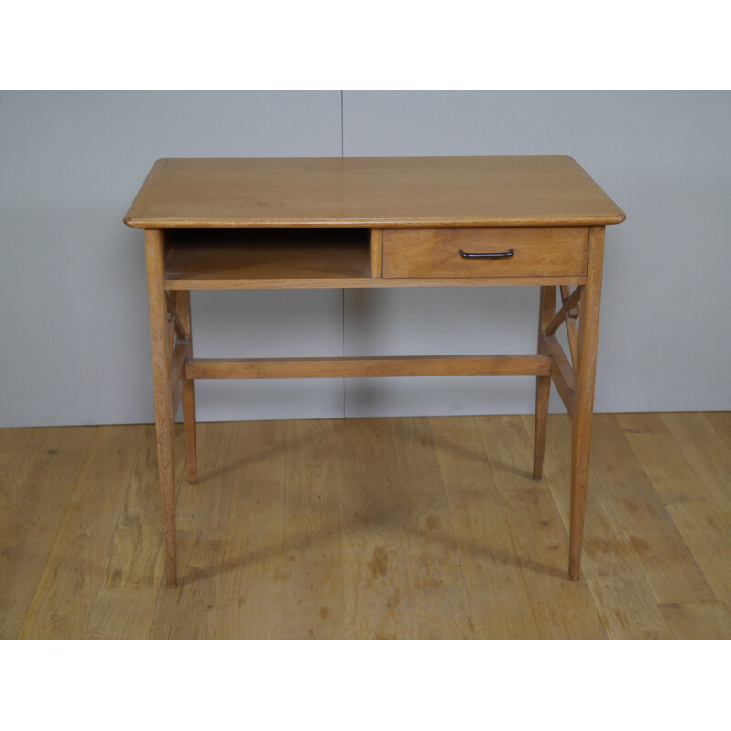 Desk in oak by Ateliers Saint Sabin - 1960s