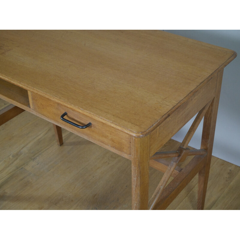 Desk in oak by Ateliers Saint Sabin - 1960s