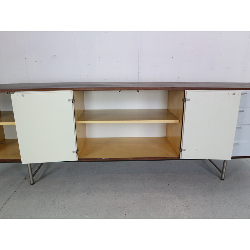 Vintage Cr-serie wengé houten dressoir van Cees Braakman voor Pastoe, Nederland 1960