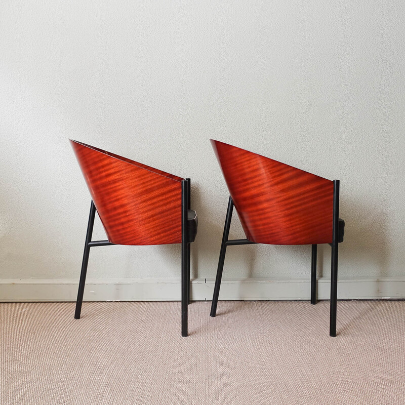 Ensemble de 6 chaises vintage Costes par Philippe Starck pour Driade, 1981