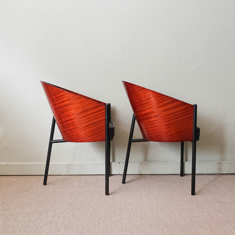 Set of 6 vintage Costes chairs by Philippe Starck for Driade, 1981