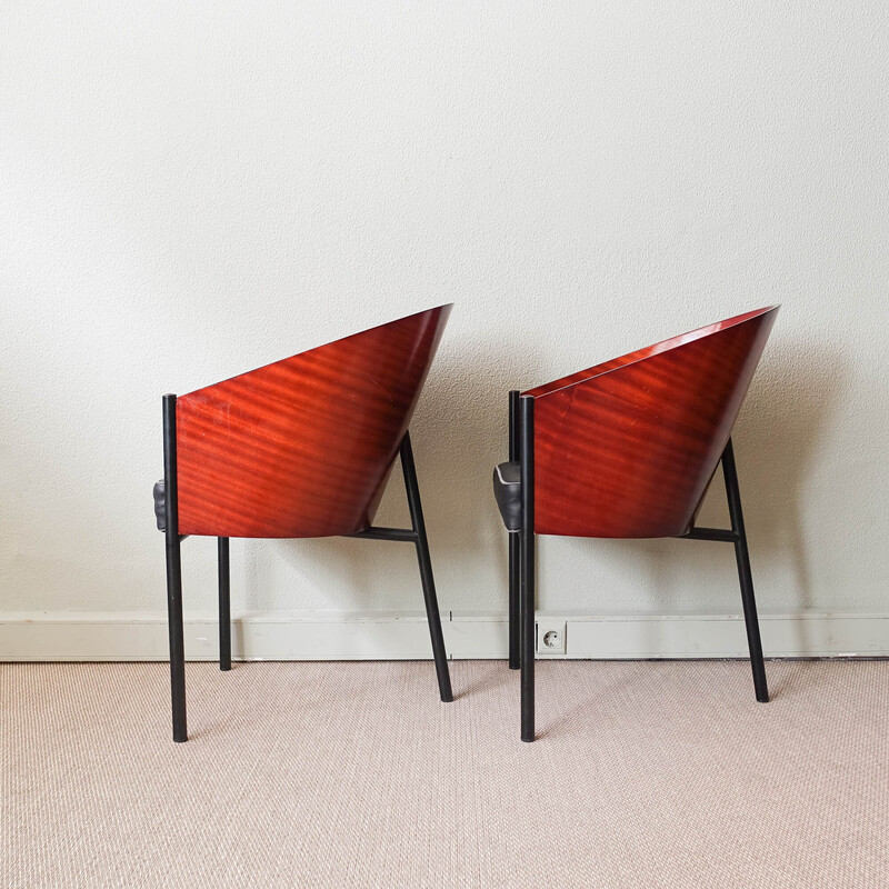 Conjunto de 6 cadeiras Costes vintage de Philippe Starck para Driade, 1981