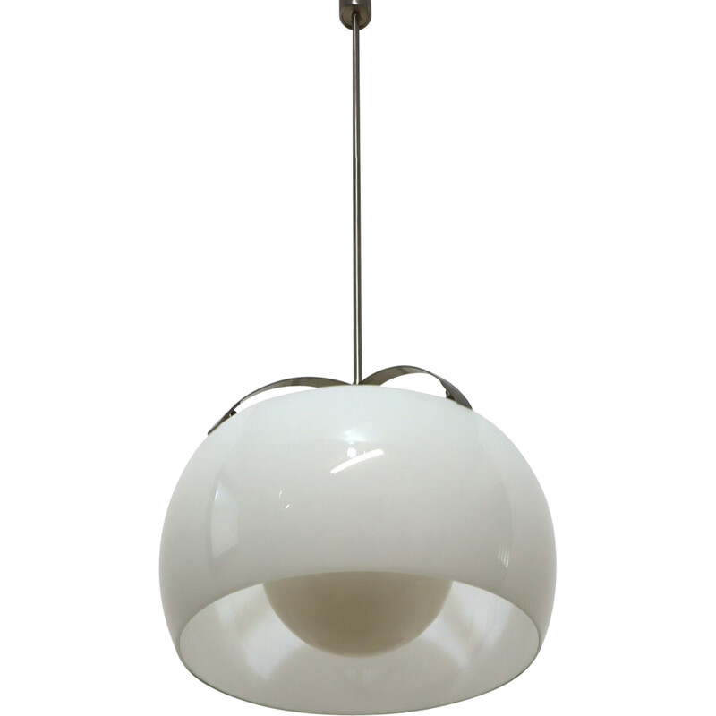 Vintage Omega pendant lamp by Vico Magistretti for Artemide, 1960s