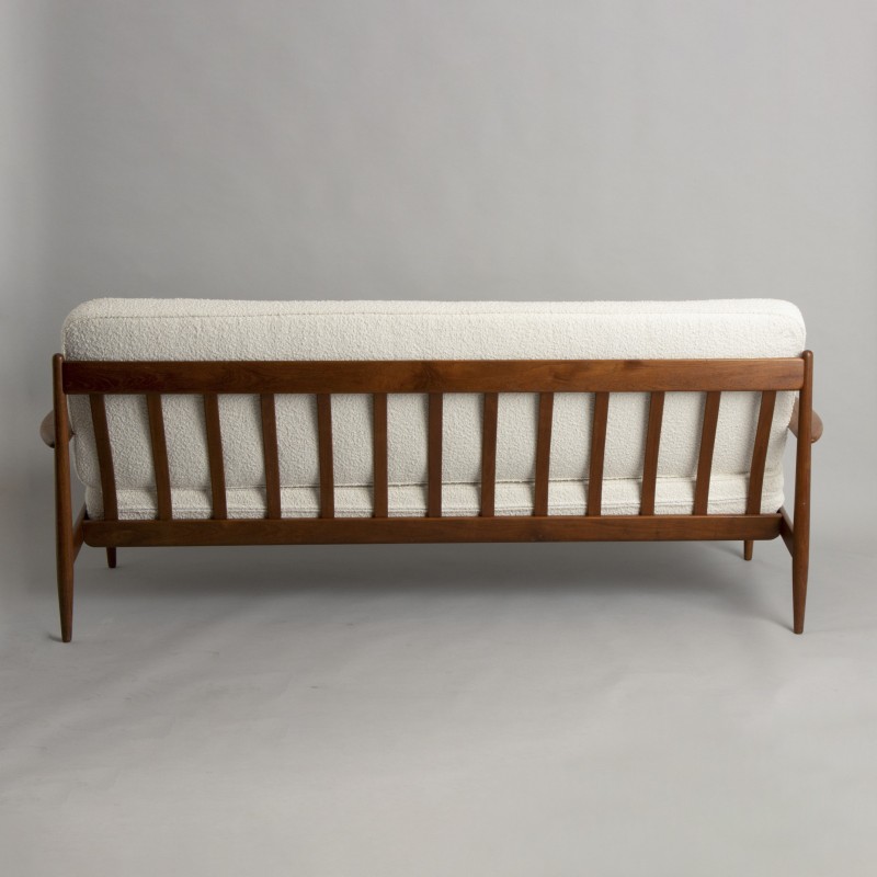 Vintage sofa in fabric by Grete Jalk for France et Son, Denmark 1960s