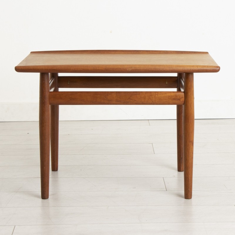 Vintage Danish teak coffee table by Grete Jalk for Glostrup Møbelfabrik, 1960s