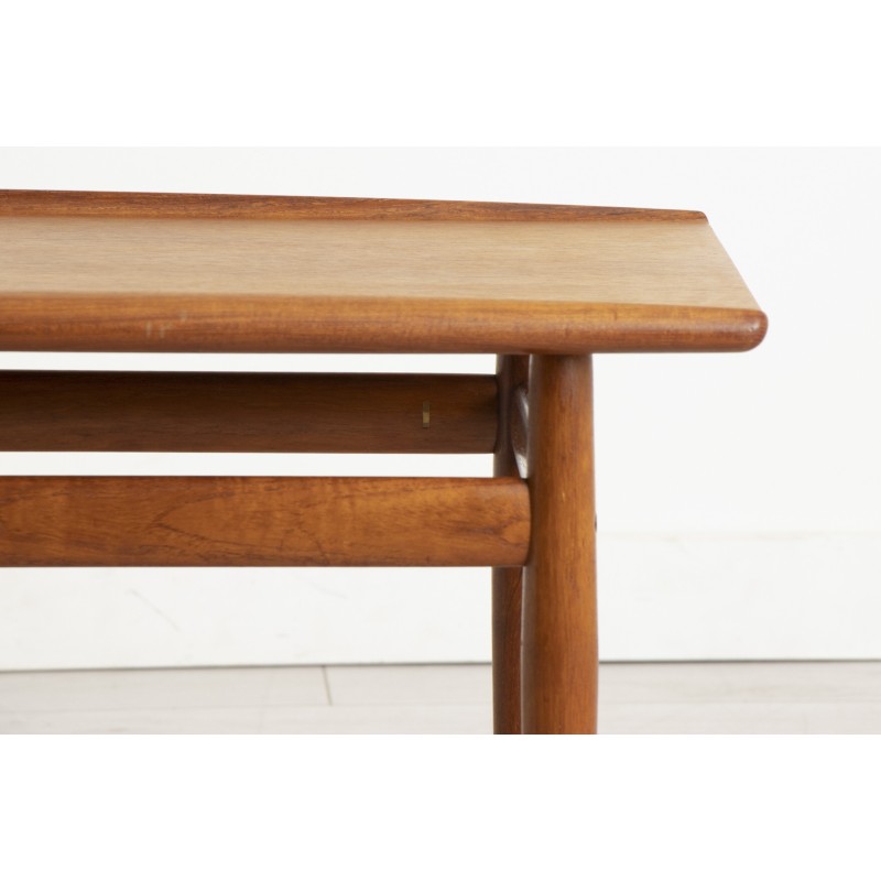 Vintage Danish teak coffee table by Grete Jalk for Glostrup Møbelfabrik, 1960s