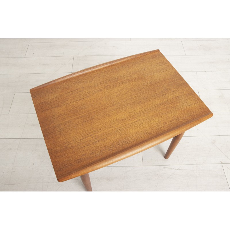 Vintage Danish teak coffee table by Grete Jalk for Glostrup Møbelfabrik, 1960s