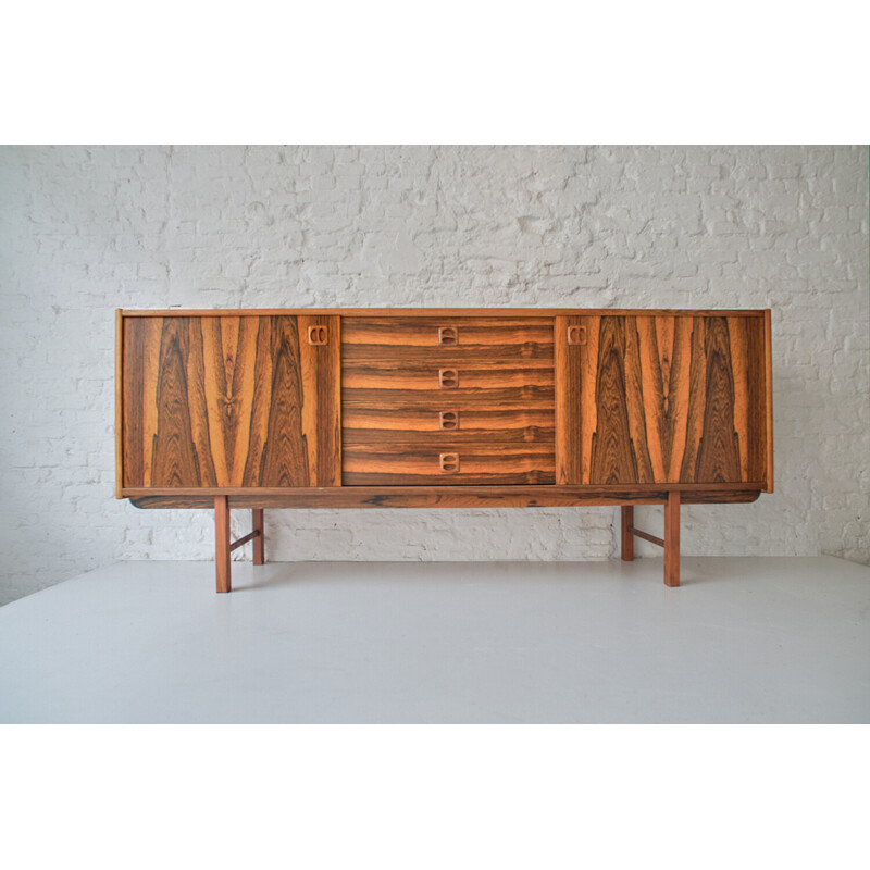 Vintage rosewood sideboard by Erik Wortz for Ikea, Sweden 1960s