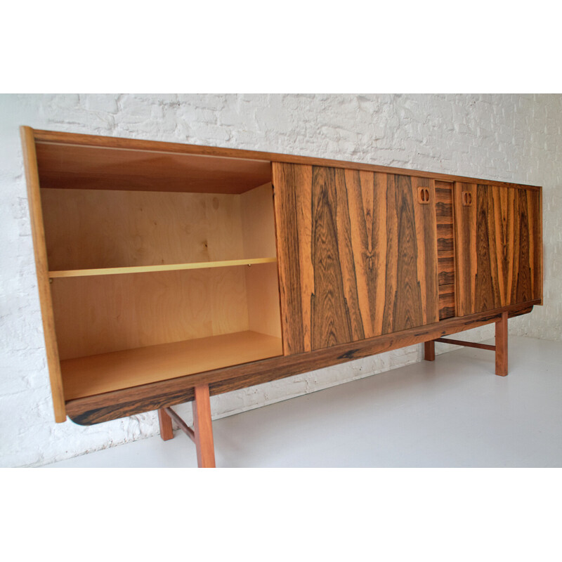 Vintage rosewood sideboard by Erik Wortz for Ikea, Sweden 1960s