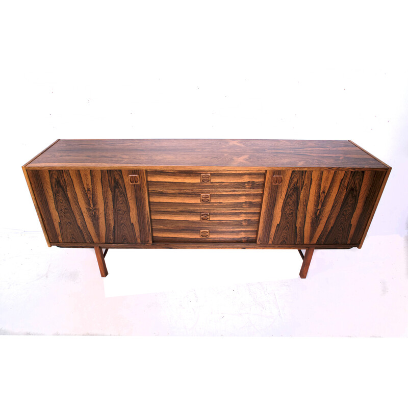 Vintage rosewood sideboard by Erik Wortz for Ikea, Sweden 1960s