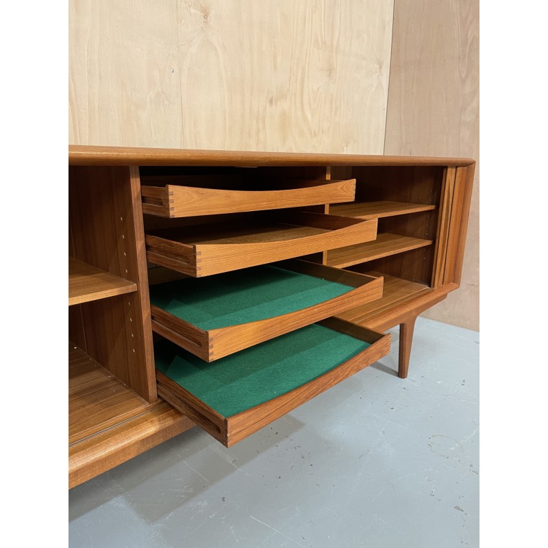 Vintage 156 teak sideboard for Bernhard Pedersen & Son, Denmark 1965s