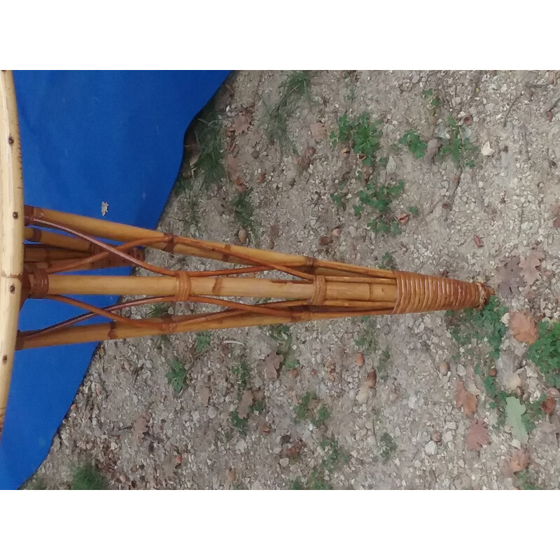 Vintage rattan dining set