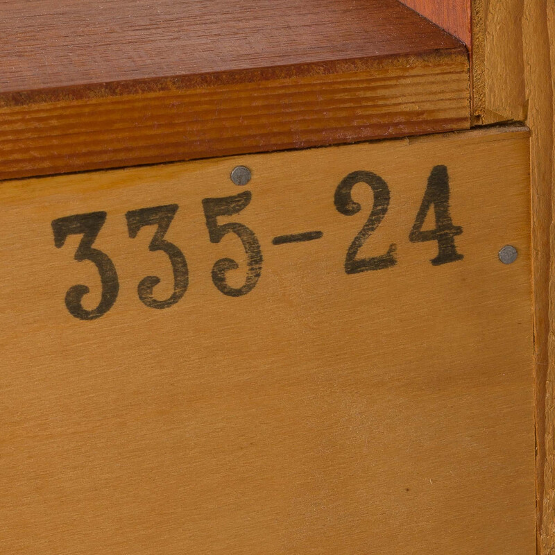 Pair of vintage teak bookcases by Johannes Sorth for Nexo, Denmark 1960s