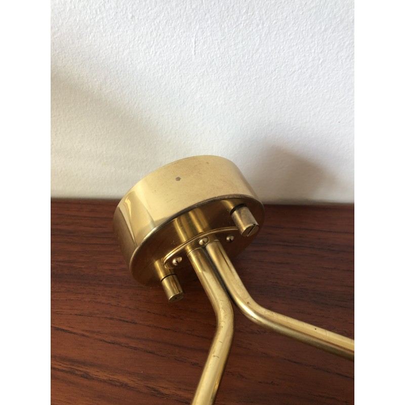 Vintage V149/2 wall lamp in brass by Hans-Agne Jakobsson for Ab Markaryd, Sweden 1950s