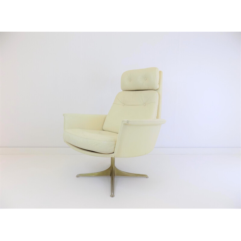 Vintage Cor Sedia leather armchair by Horst Brüning