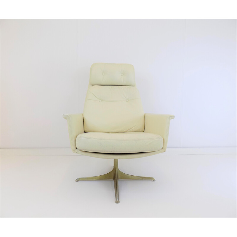 Vintage Cor Sedia leather armchair by Horst Brüning