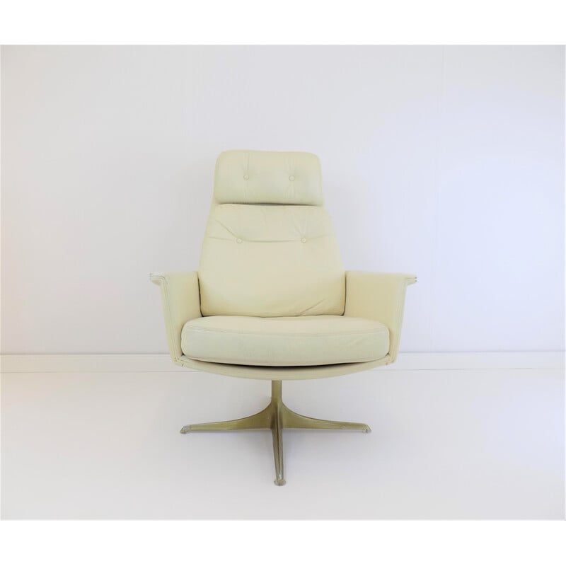 Vintage Cor Sedia lederen fauteuil van Horst Brüning