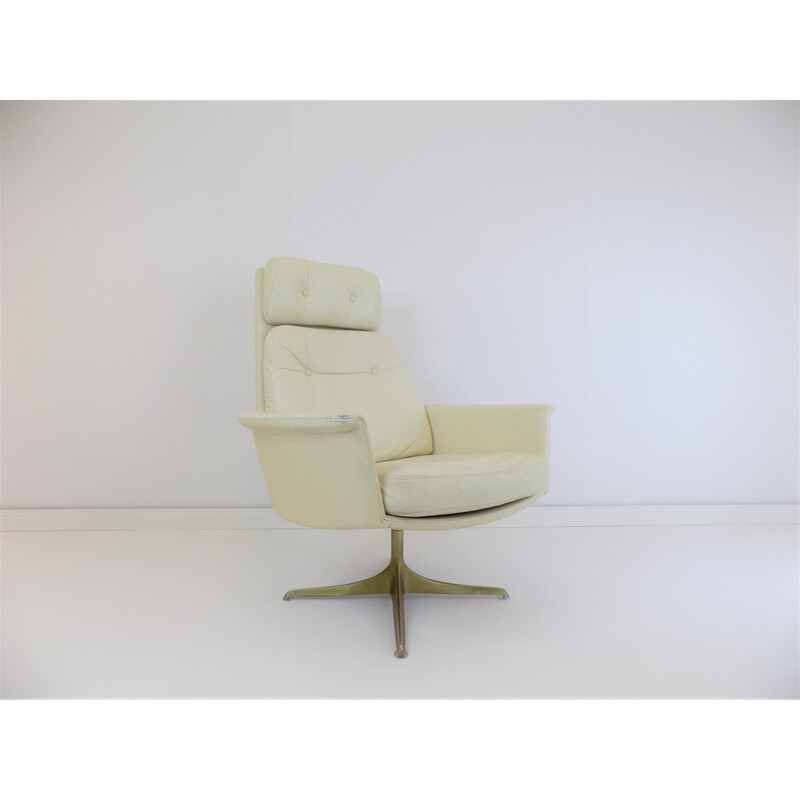 Vintage Cor Sedia leather armchair by Horst Brüning