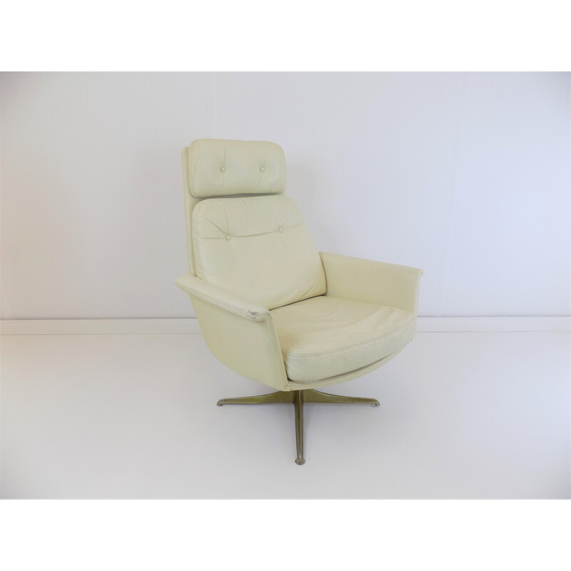 Vintage Cor Sedia leather armchair by Horst Brüning