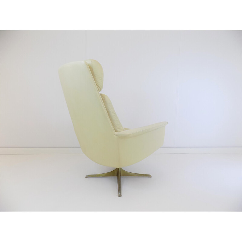 Fauteuil vintage Cor Sedia en cuir par Horst Brüning