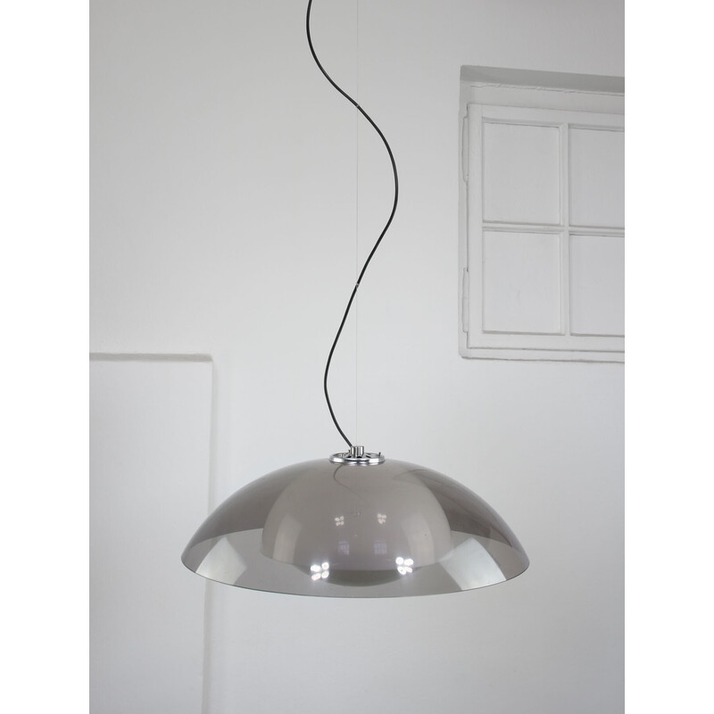 Vintage Ufo hanglamp voor Guzzini, 1970