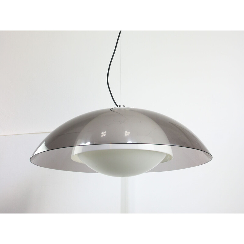 Vintage Ufo hanglamp voor Guzzini, 1970