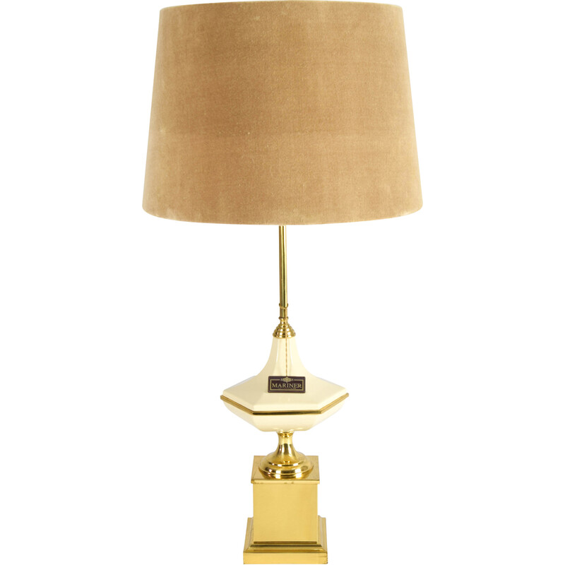 Lampe de table vintage - hollywood regency