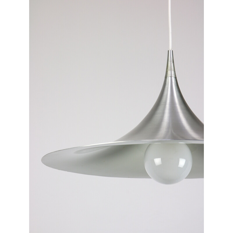 Vintage silver pendant lamp by Claus Bonderup & Torsten Thorup for Fog & Mørup, Denmark