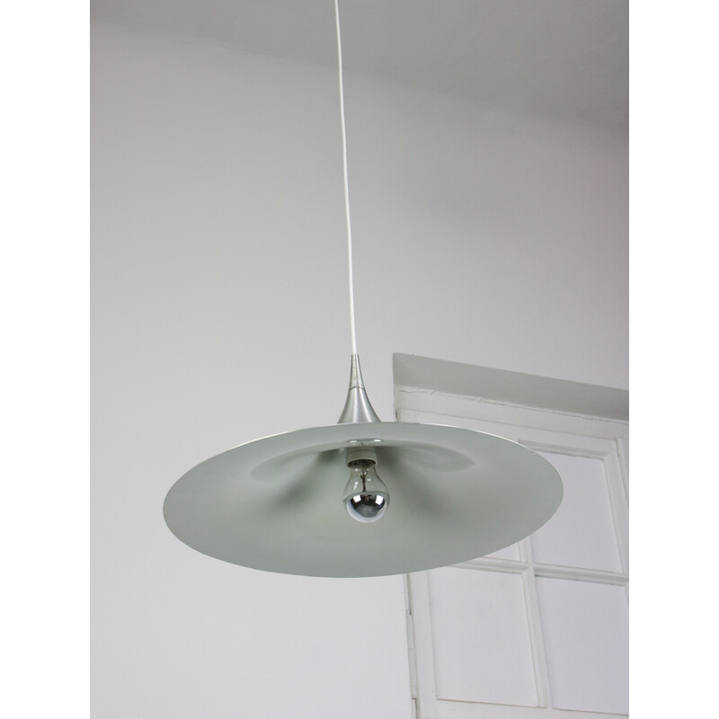 Vintage silver pendant lamp by Claus Bonderup & Torsten Thorup for Fog & Mørup, Denmark