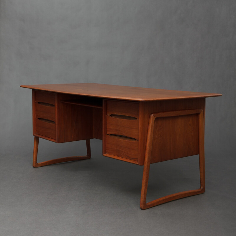 Teak desk by Svend Aage Madsen - 1950s