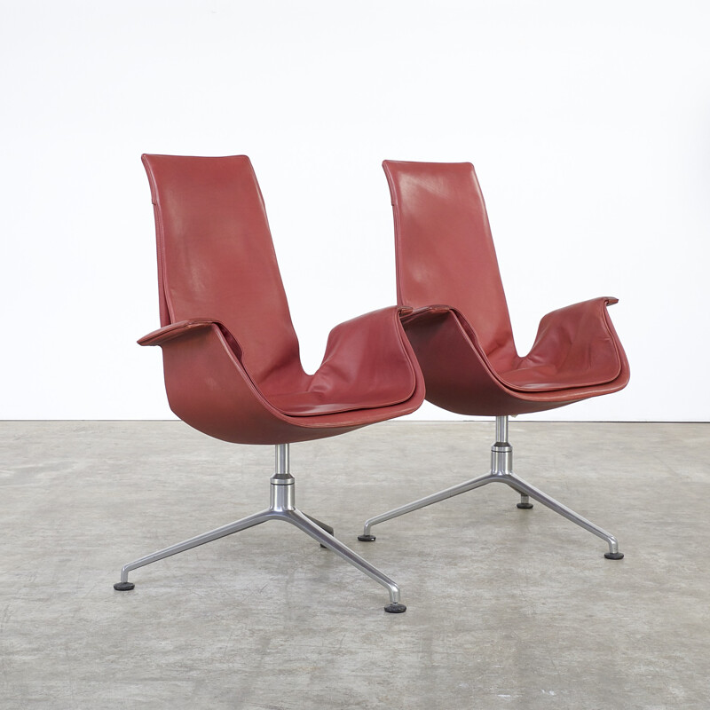 Pair of chairs Fabricius & Kastholm FK 6725 - 1950s