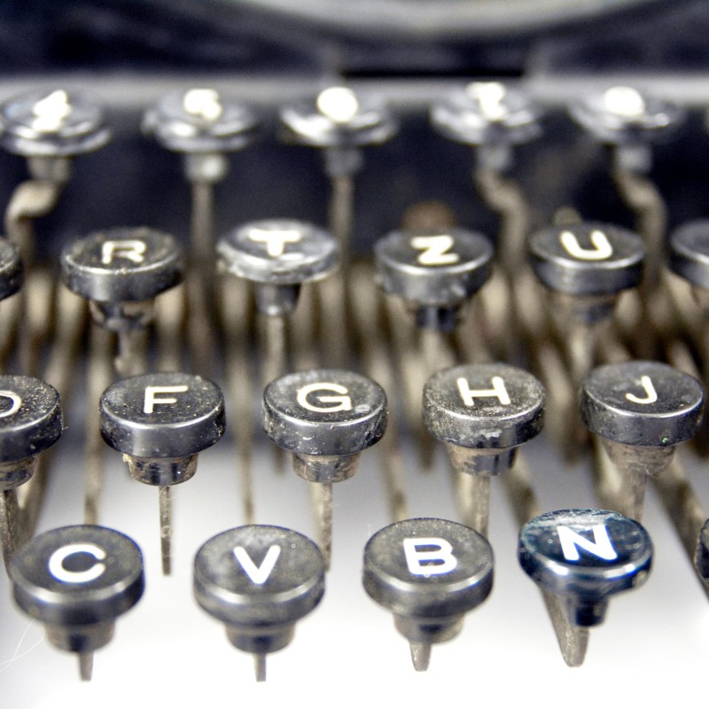 Vintage Mercedes typewriter by Büromaschinen-Werke a.g., Germany 1930s