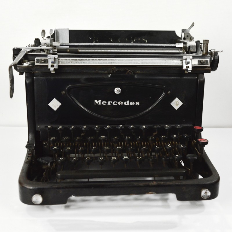 Vintage Mercedes typewriter by Büromaschinen-Werke a.g., Germany 1930s