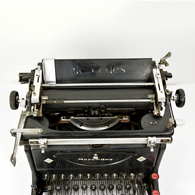 Vintage Mercedes typewriter by Büromaschinen-Werke a.g., Germany 1930s