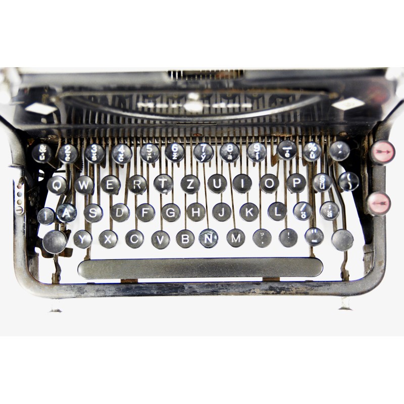 Vintage Mercedes typewriter by Büromaschinen-Werke a.g., Germany 1930s