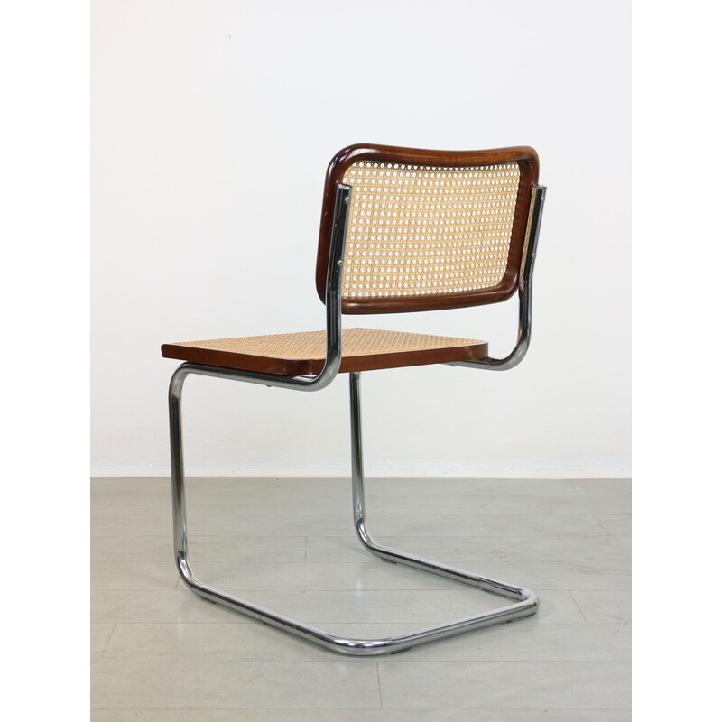 Paar vintage B32 Cesca stoelen van Marcel Breuer