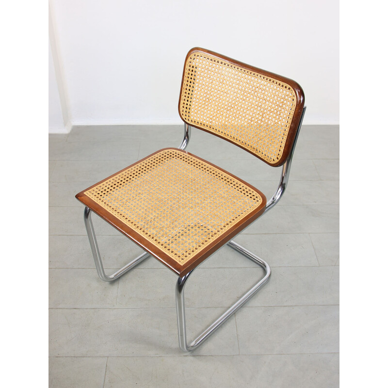 Pair of vintage B32 Cesca chairs by Marcel Breuer